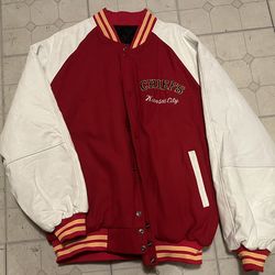 KC Chiefs Lettermen Jacket XL