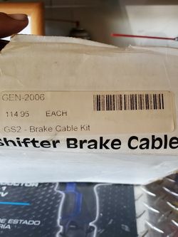 Genie Shifter Brake Cable Kit