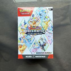 Pokémon Scarlet And Violet Prismatic Evolutions Booster Bundle