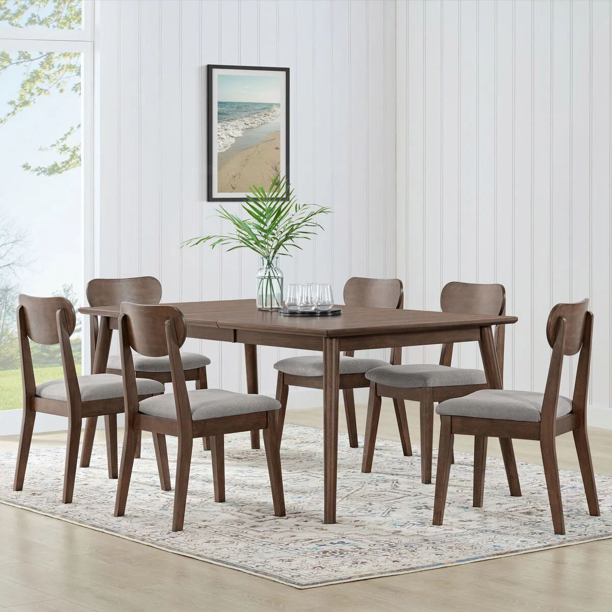 Palm Bay 7-piece Dining Table Set (2 available) MSRP 1200$