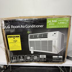 LG 24,500 BTU 230V Window Smart Air Conditioner with Remote UNTESTED