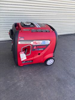 3,800-Watt Remote Electric Start Dual Fuel Powered Inverter Generator with CO Sensor