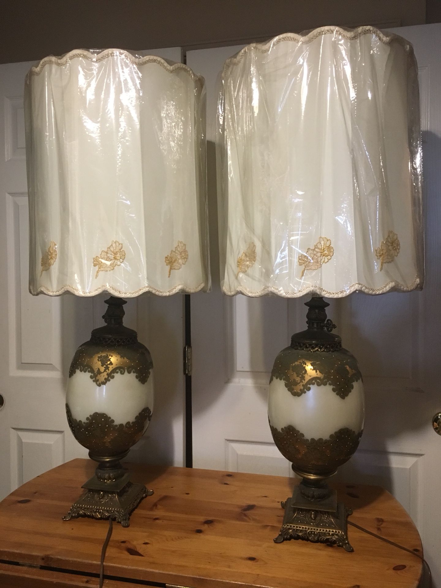 Table lamps - vintage