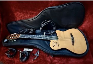 Godin ACS SLIM Nylon Natural SG Slim Neck Nylon String Guitar with Synth Access