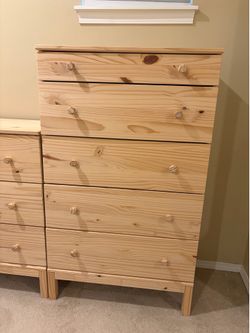 IKEA Tarva 5 Drawer Dresser