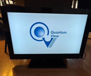 36” Quantum View Flat Screen TV with Stand