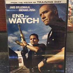 End of Watch (DVD, Widescreen) Jake Gyllenhaal Movie 