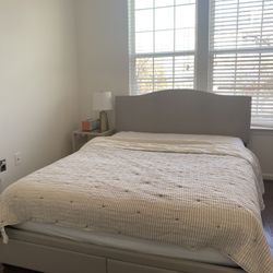 Bed Frame With Mattress 