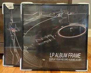 LP Record Album Display Frames – Set of 2