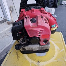 Red Max gas blower