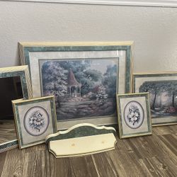 Antique Wall Hanging Set