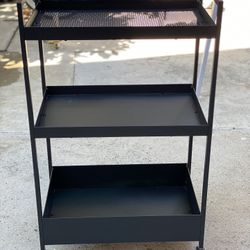 Metal Shelf Bookcase Organizer 