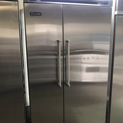 Viking 48”Wide Built In Stainless Steel Refrigerator 