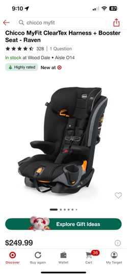 Chicco MyFit Adjustable Car Seat