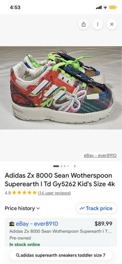 Unisex toddlers adiddas size 7c