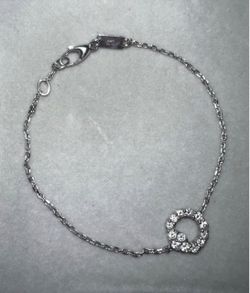 Gucci Diamond and 18k white gold bracelet