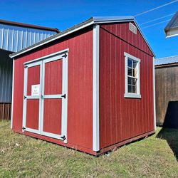 (READY2GO✔️)📩10x12 High Wall Shed w/ ELECTRICAL⚡🔦[15%OFF]