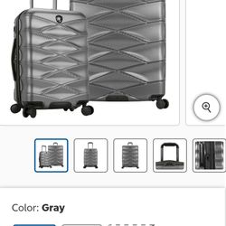 New in boxNavy Color Traveler's Choice Granville II 2-piece Hardside Spinner Luggage Set 2pcs