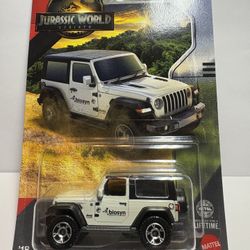 Matchbox Jurassic World 2018 Jeep Wrangler 