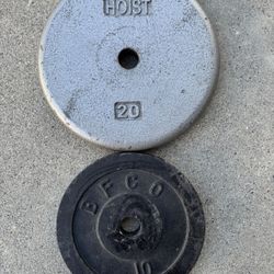 Weight Plates 10 & 20lbs