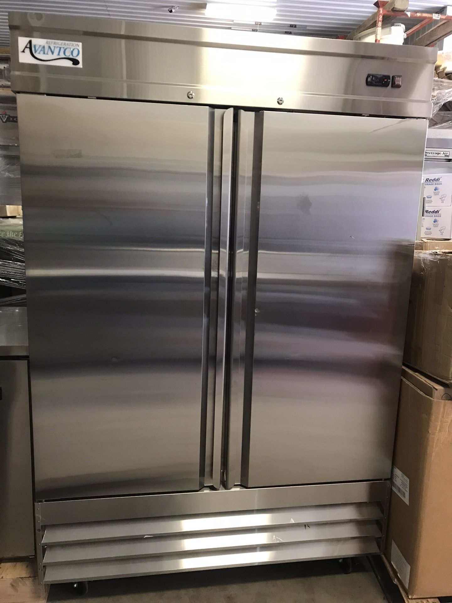 Avantco Double Door Fridge BEAND NEW!!