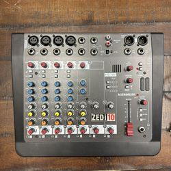 Allen & Heath Zedi-10 10-channel Mixer With USB audio Interface