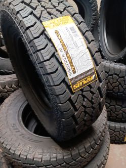 New set of tires 275 70 18 lt all terrain