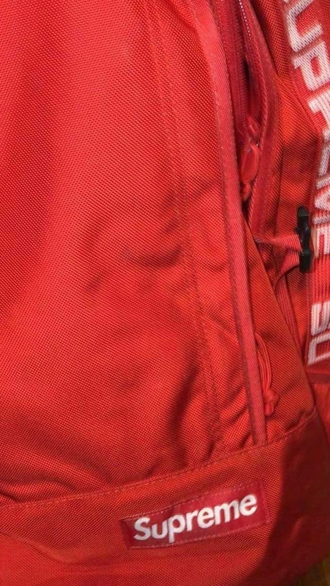 Supreme SS18 Backpack Red