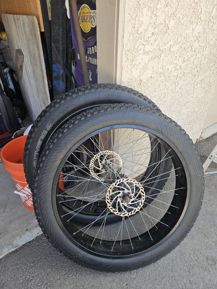 Bike Wheels Black