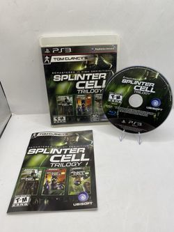 Tom Clancy’s Splinter Cell Trilogy, PlayStation 3 PS3 Remastered In HD Rare