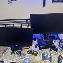 Two Gaming Monitors 