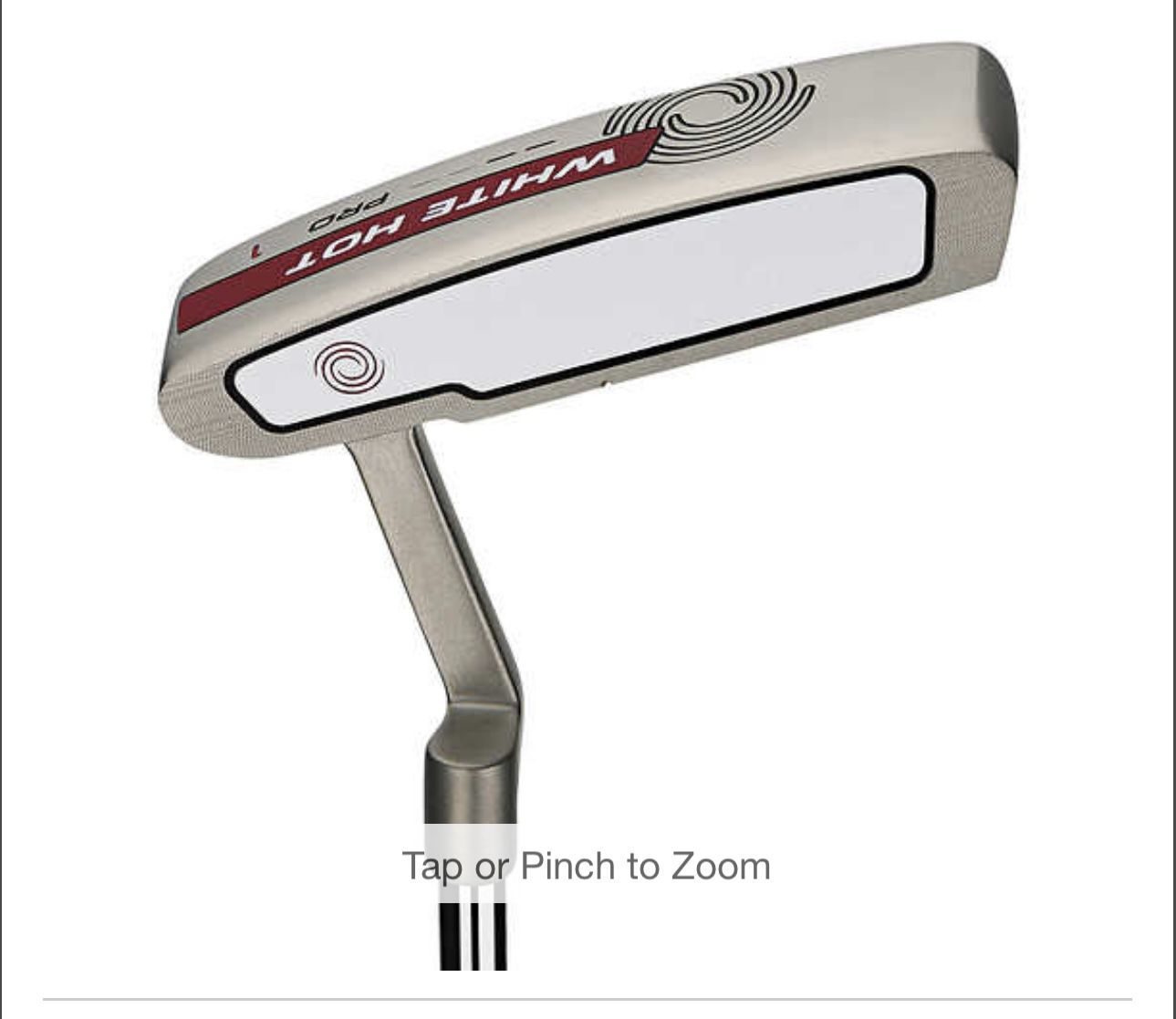 New Odyssey White Hot Pro Putter