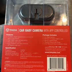 Yada Car Baby Camera with App Control - Yada Auto Electronics