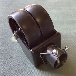 Dual 6 Inch Trailer Jack Wheel 2000 Lb