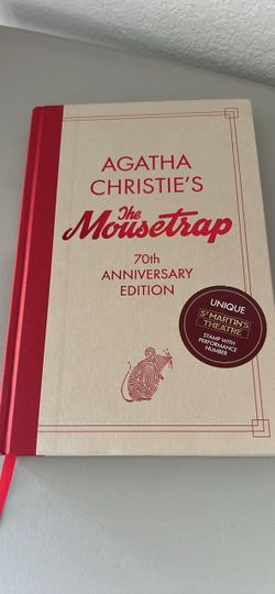 New Agatha Christie's The Mousetrap 70th Anniversary Edition