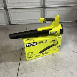 New RYOBI ONE+ 18V 100 MPH 350 CFM Cordless Battery Variable-Speed Jet Fan Leaf Blower (Battery Not Included)