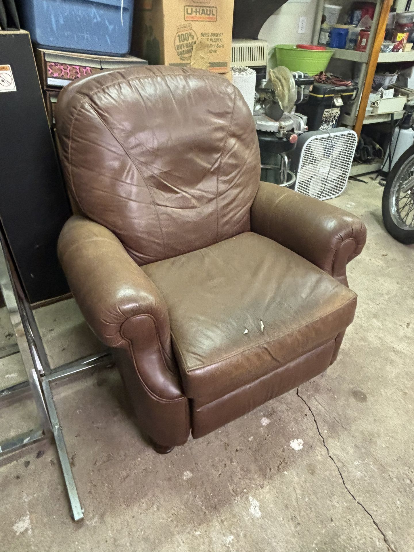 Leather Recliner
