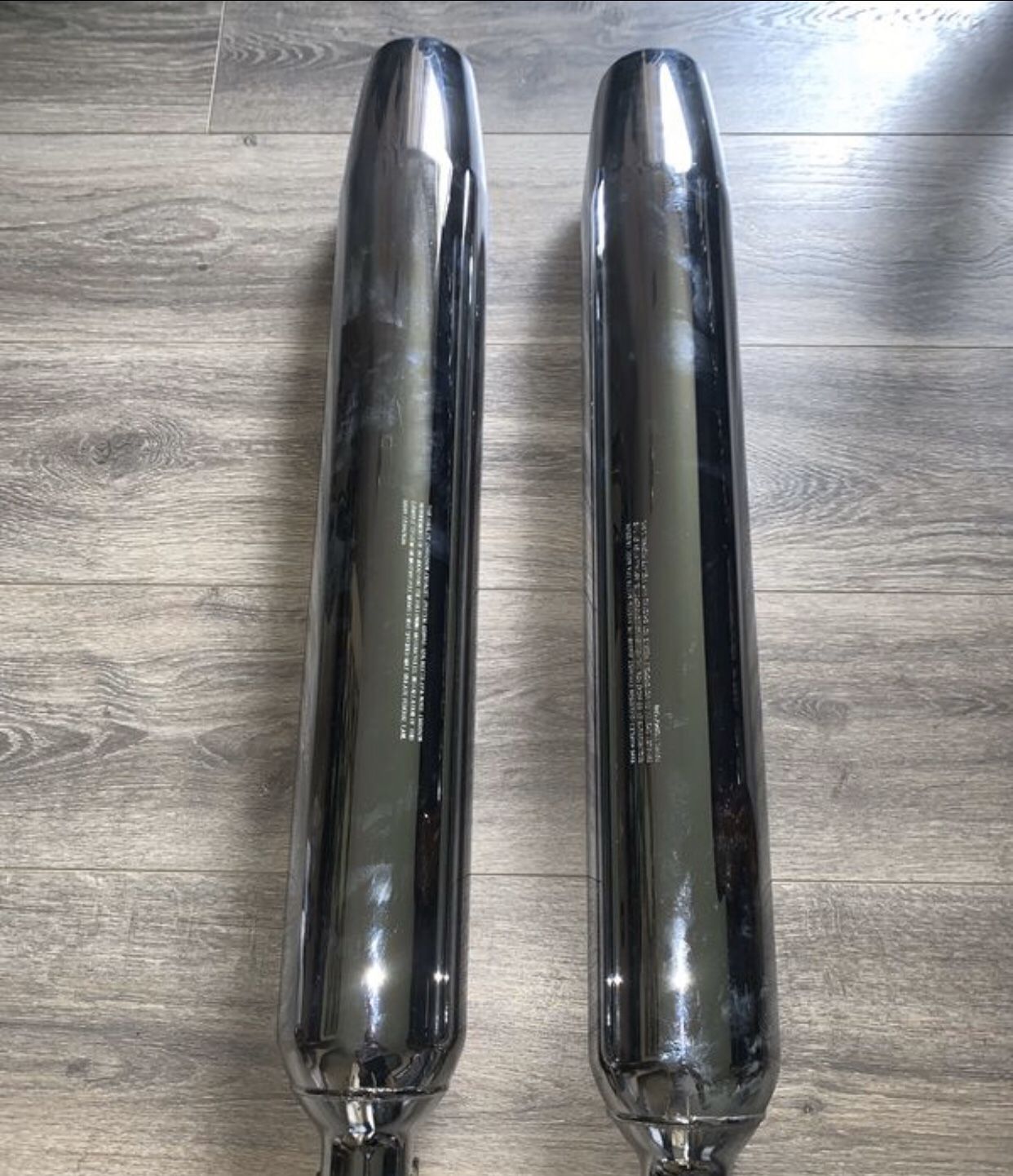 Harley Davidson exhaust mufflers (2) 65846-10A