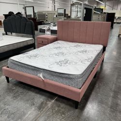 New Full Bed With Mattress