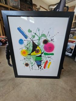 Miro Framed Art Print