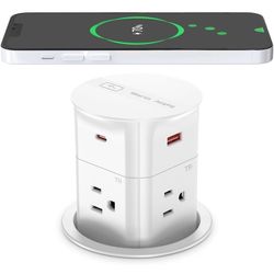 ANNQUAN 3.15" Pop Up Countertop Outlet.