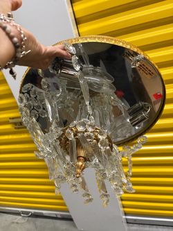 Vintage light fixtures as is
