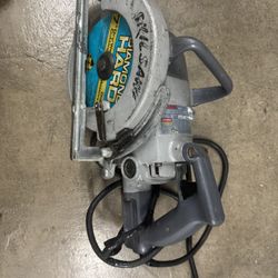 $99 OBO Skillsaw HD77 7 1/4 Worm Drive Saw 4400 Rpm W Masonry Cemento Blade Powerful 