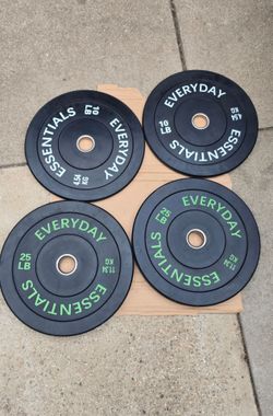 70 lb of  2 inch bumper plates- Read full description