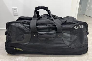 Gill 115L Jumbo Rolling Bag Black Wet/Dry Tactical Waterproof