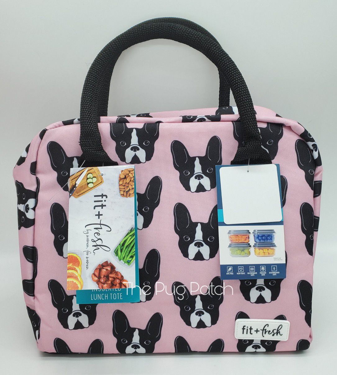 Betsey Johnson Boston Terrier Lunch Tote