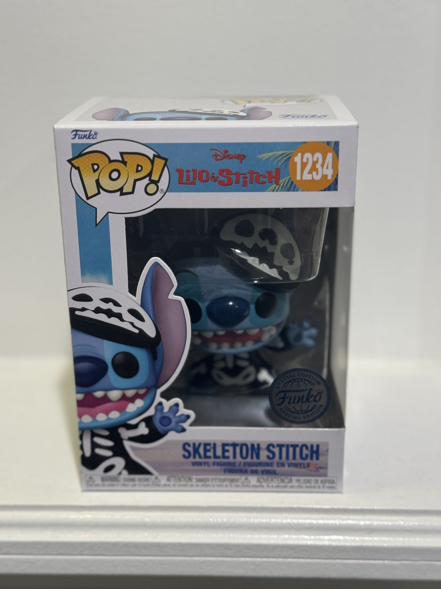 Disney Funko Stitch 1234 Mint Condition 