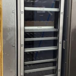 Thermador Built In Panel Ready 24” Wine Cooler Column Freedom Collection