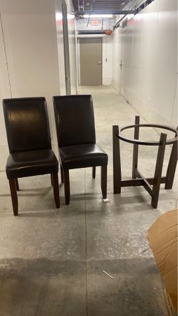 4 chair and table set (circular glass is included , just too lazy to take a pic of it)