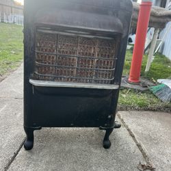 Two Antique Gas Heaters